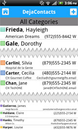 Variable font display sizes