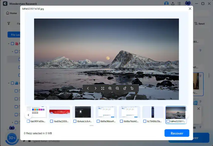 Preview and recover videos from formatted SD card safely