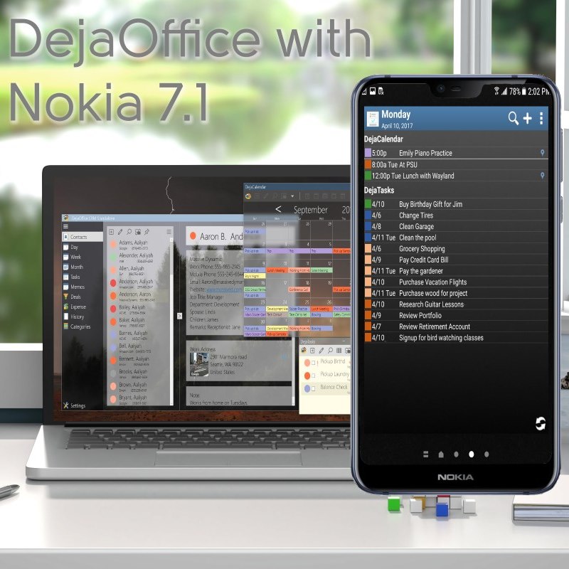 DejaOffice PC CRM with Outlook